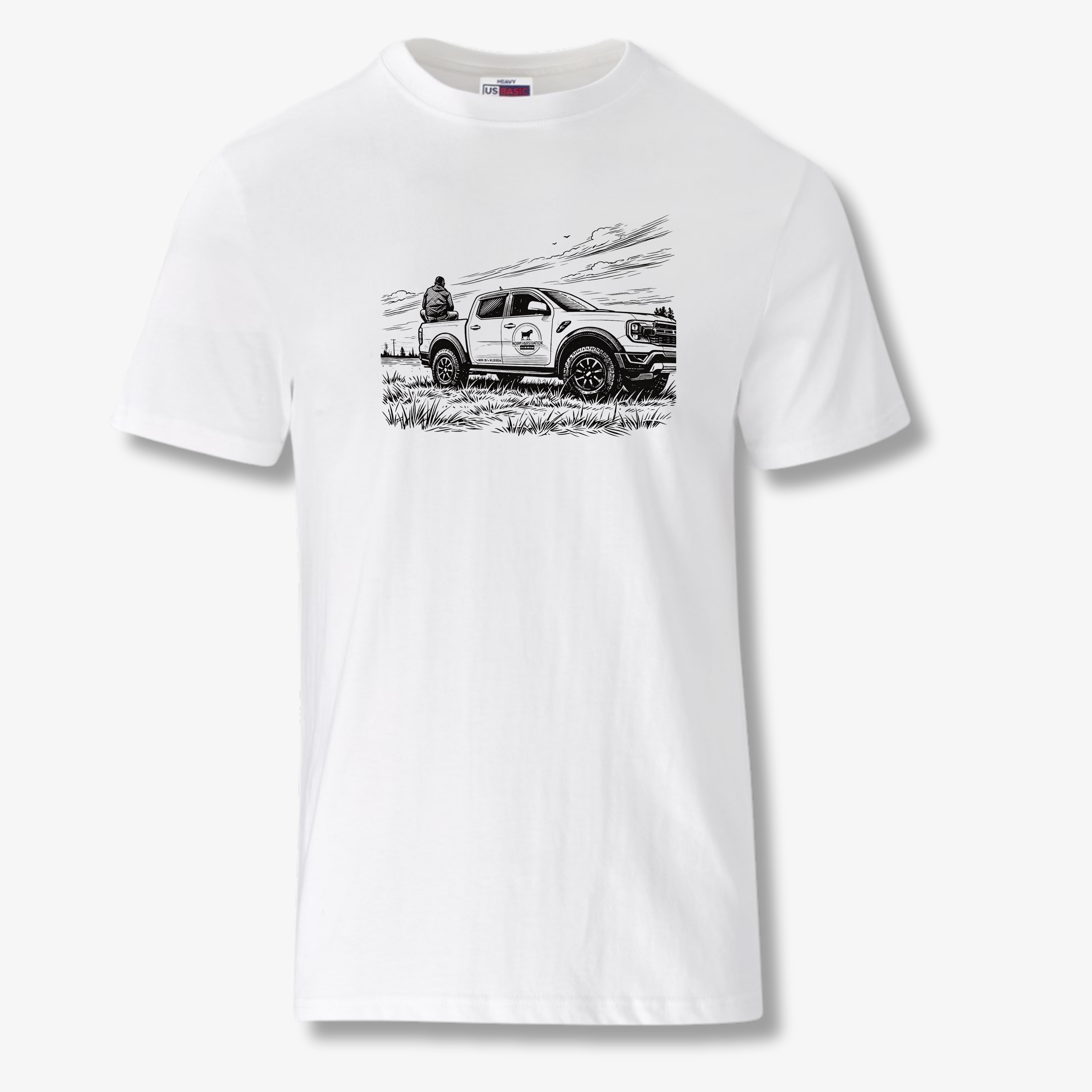 MMF Ford Stencil Tee – White