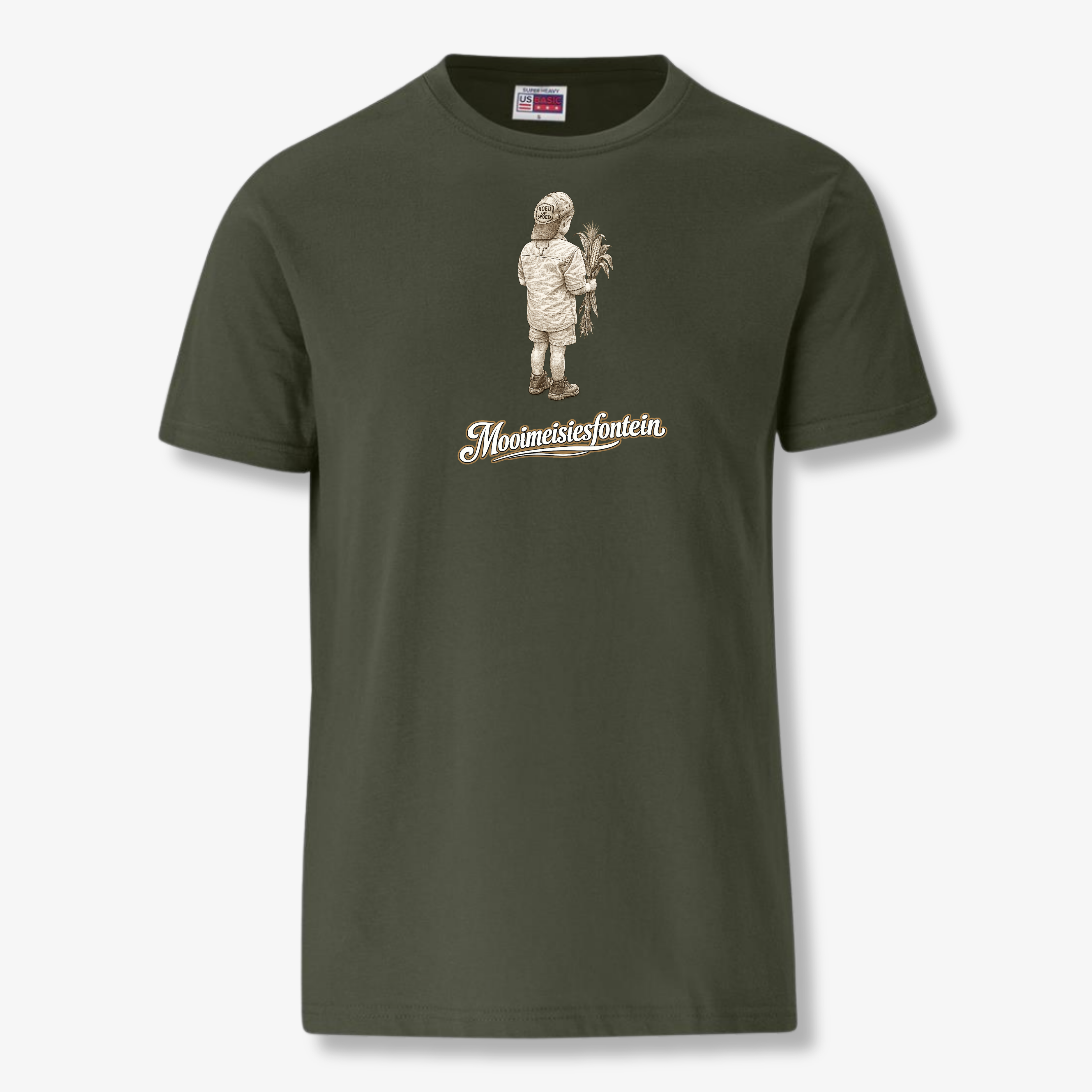 Hoed op Spoed Tee – Olive