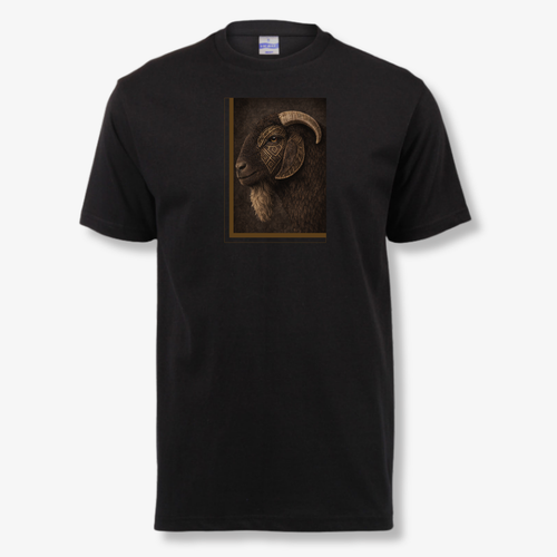 Frans Tribal Tee – Black