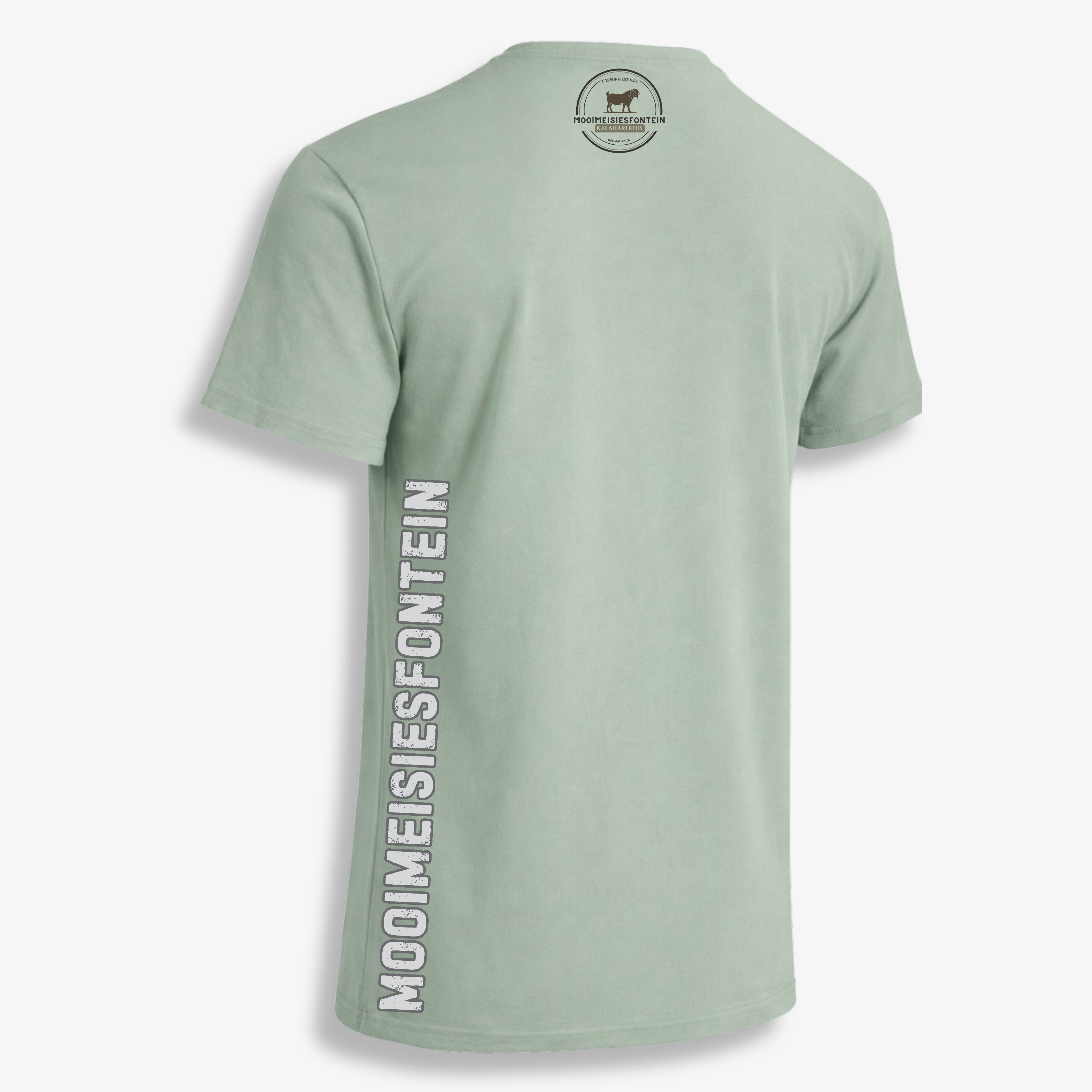 Geometric Stoet Ram Tee – Sage