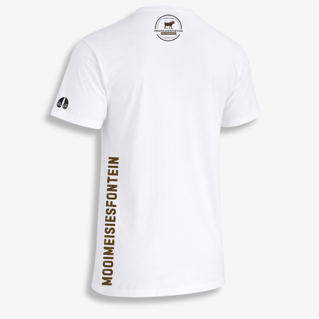 Stoet Ram Stencil Tee – White