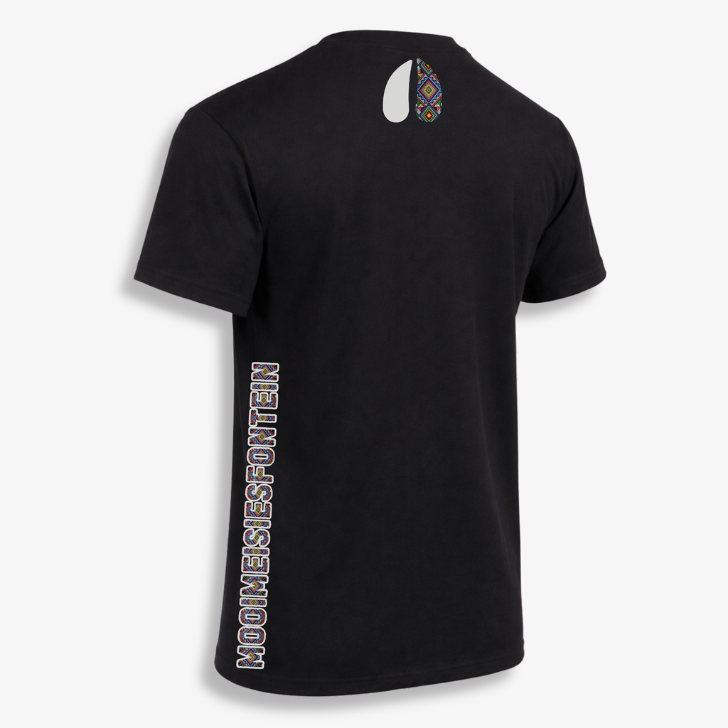 MMF Ndebele Chest Tee – Black