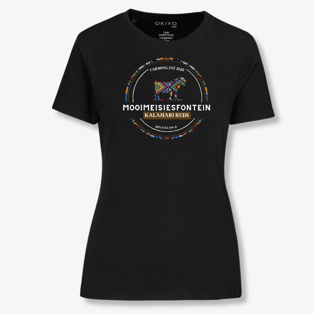 MMF Ndebele Chest Tee – Black
