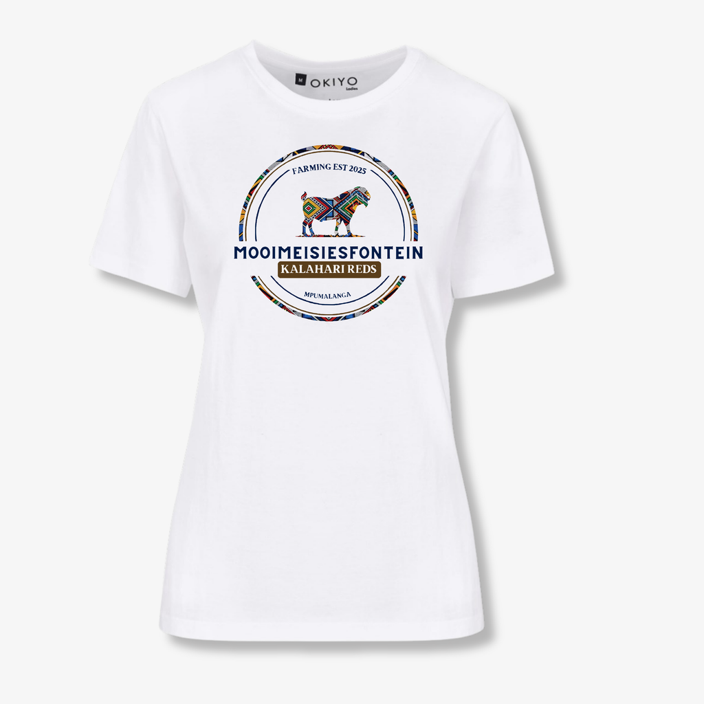 MMF Ndebele Chest Tee – White