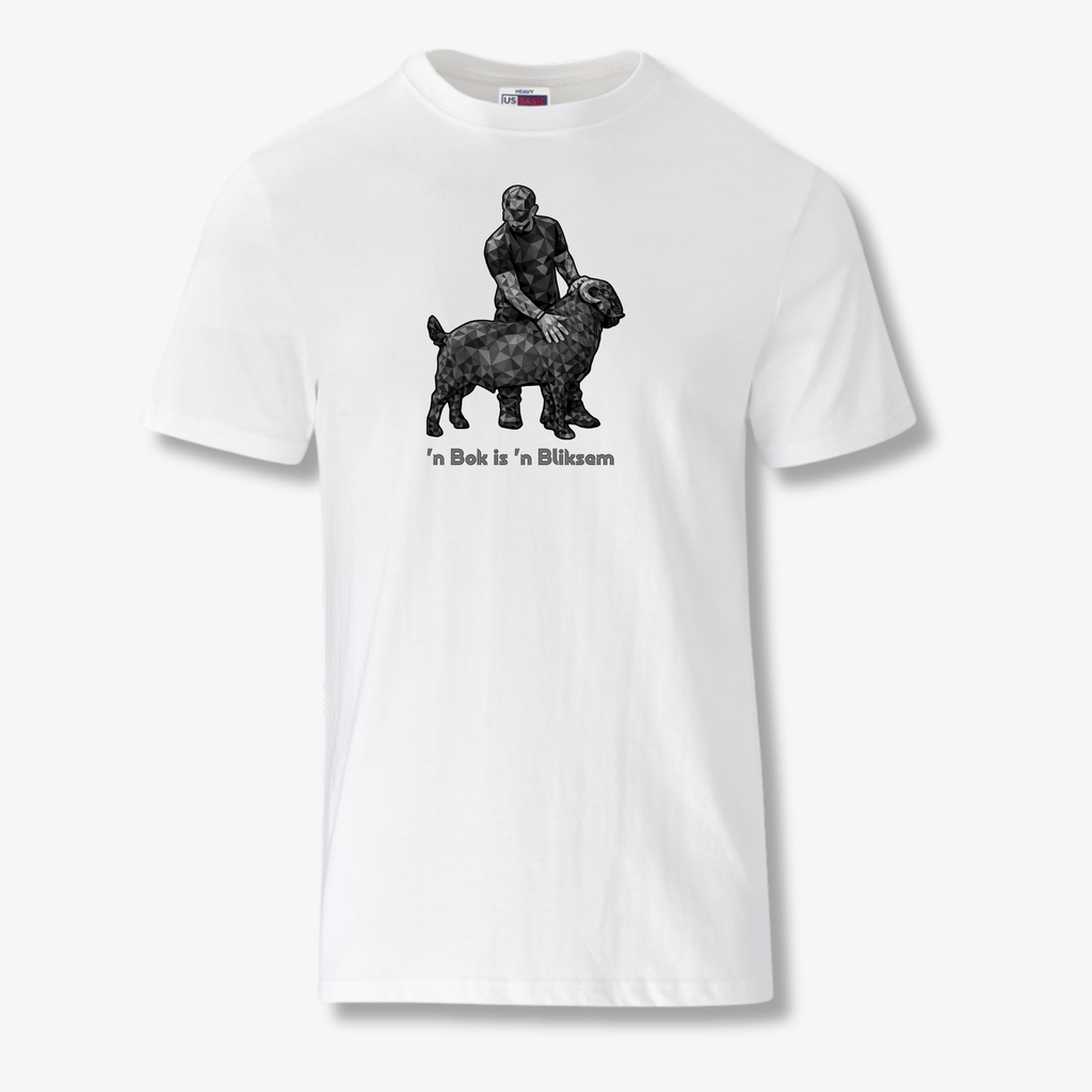 J‑Frans Geometric Tee – White