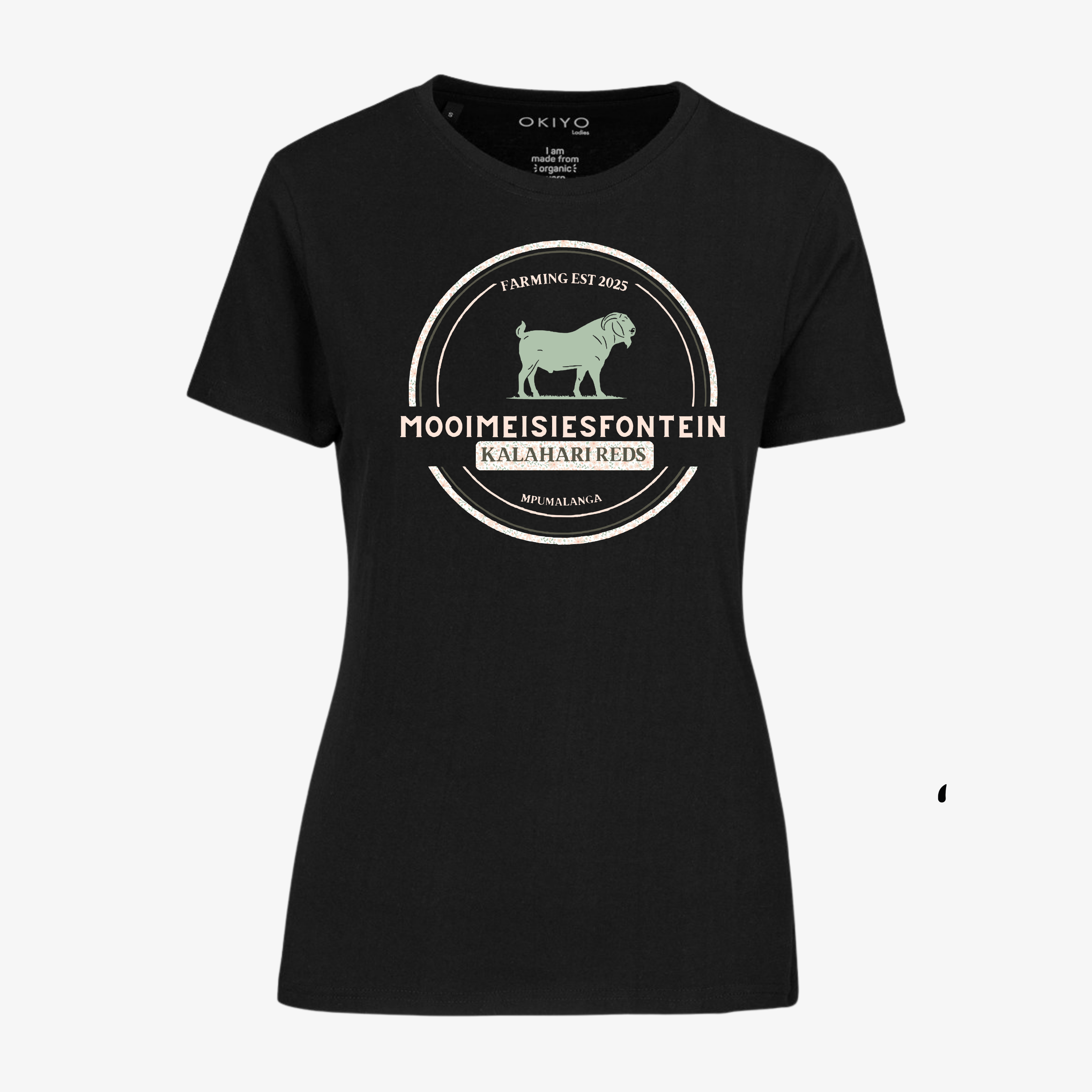 MMF Daisy Chest Tee – Black