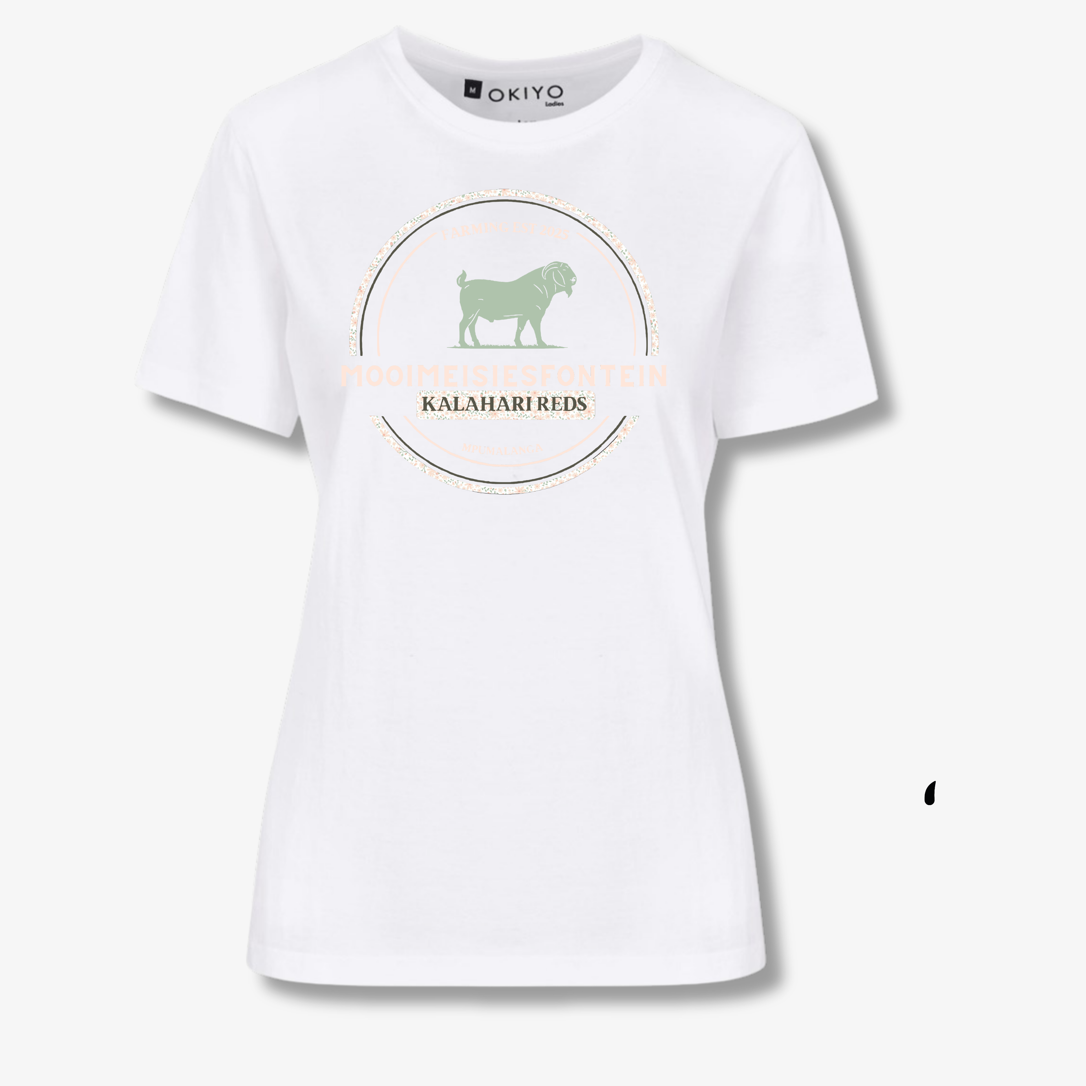 MMF Daisy Chest Tee – White