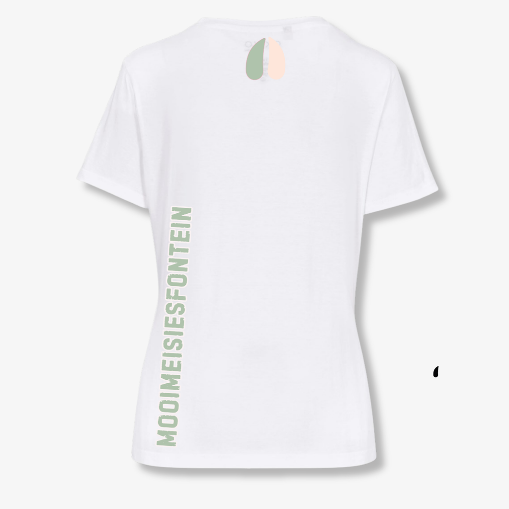 MMF Daisy Chest Tee – White