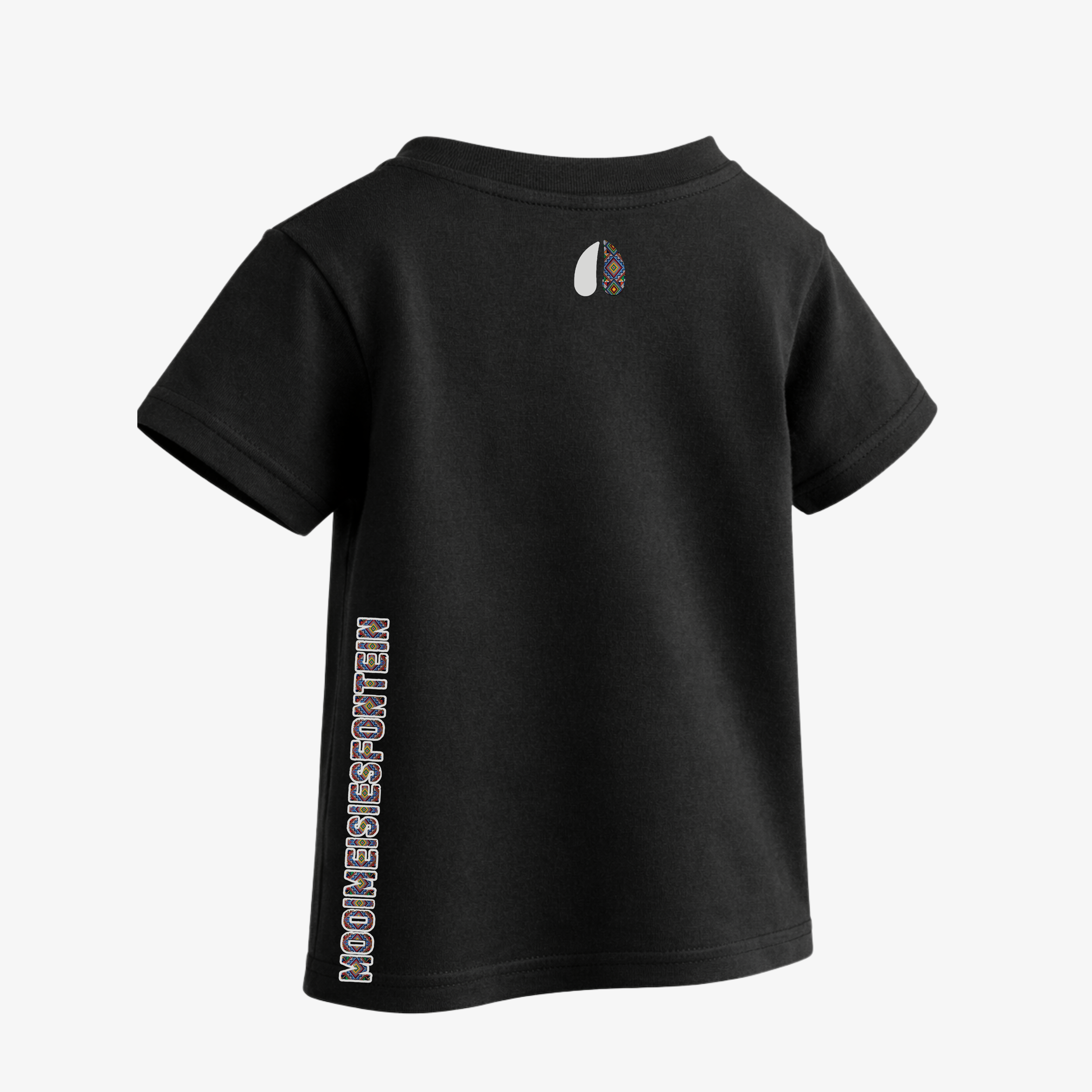 MMF Ndebele Chest Tee – Black