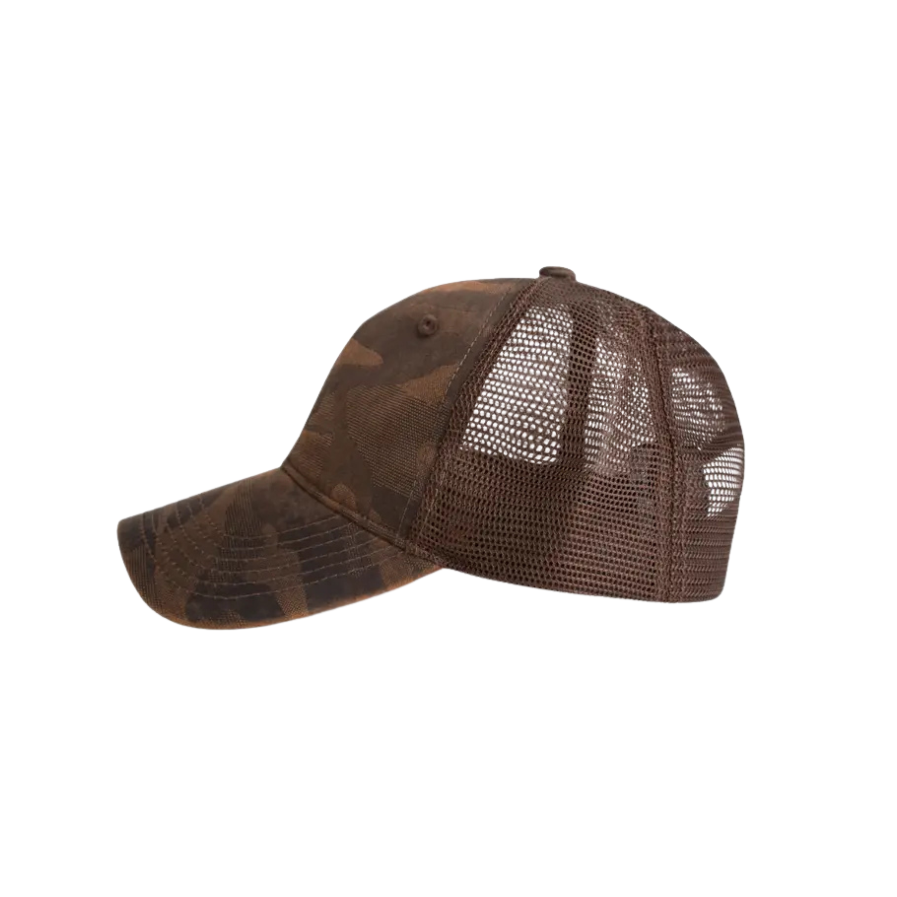 Mooimeisiesfontein Leather Patch Trucker Cap (Camo)