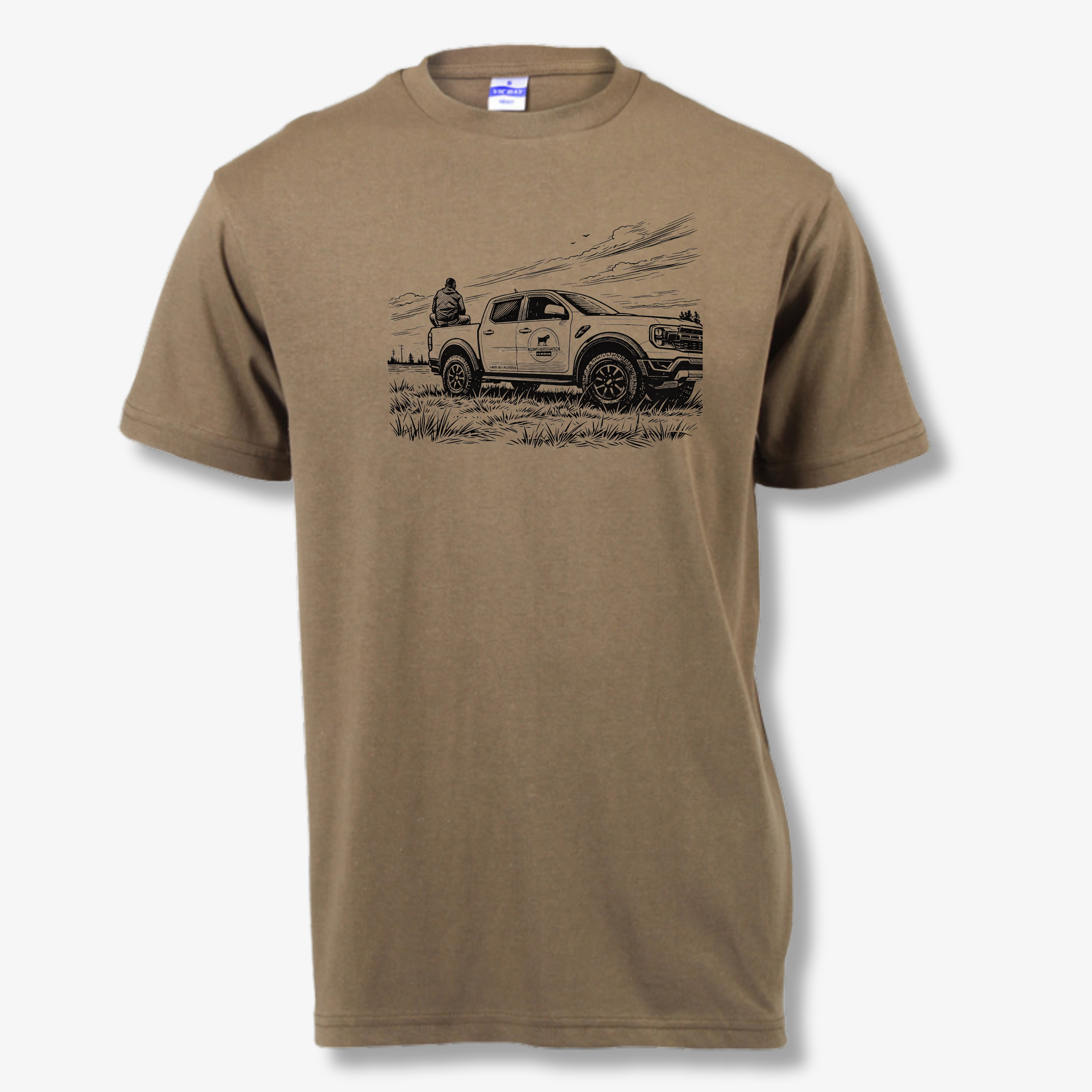 MMF Ford Stencil Tee – Olive
