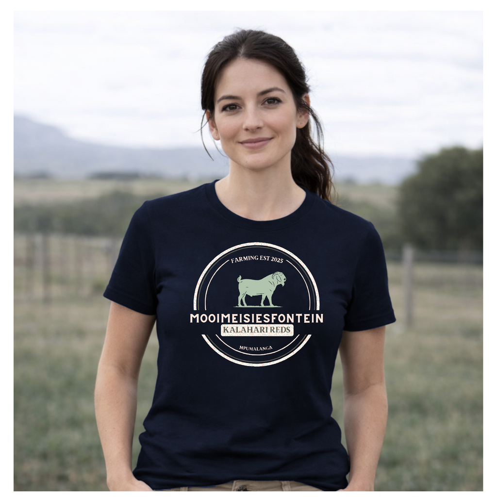 MMF Daisy Chest Tee – Navy