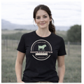 MMF Daisy Chest Tee – Black