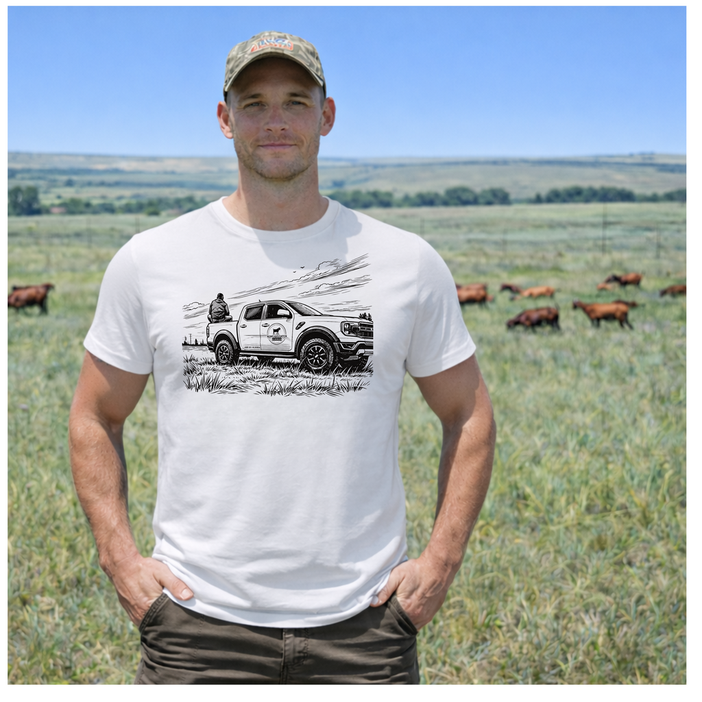 MMF Ford Stencil Tee – White