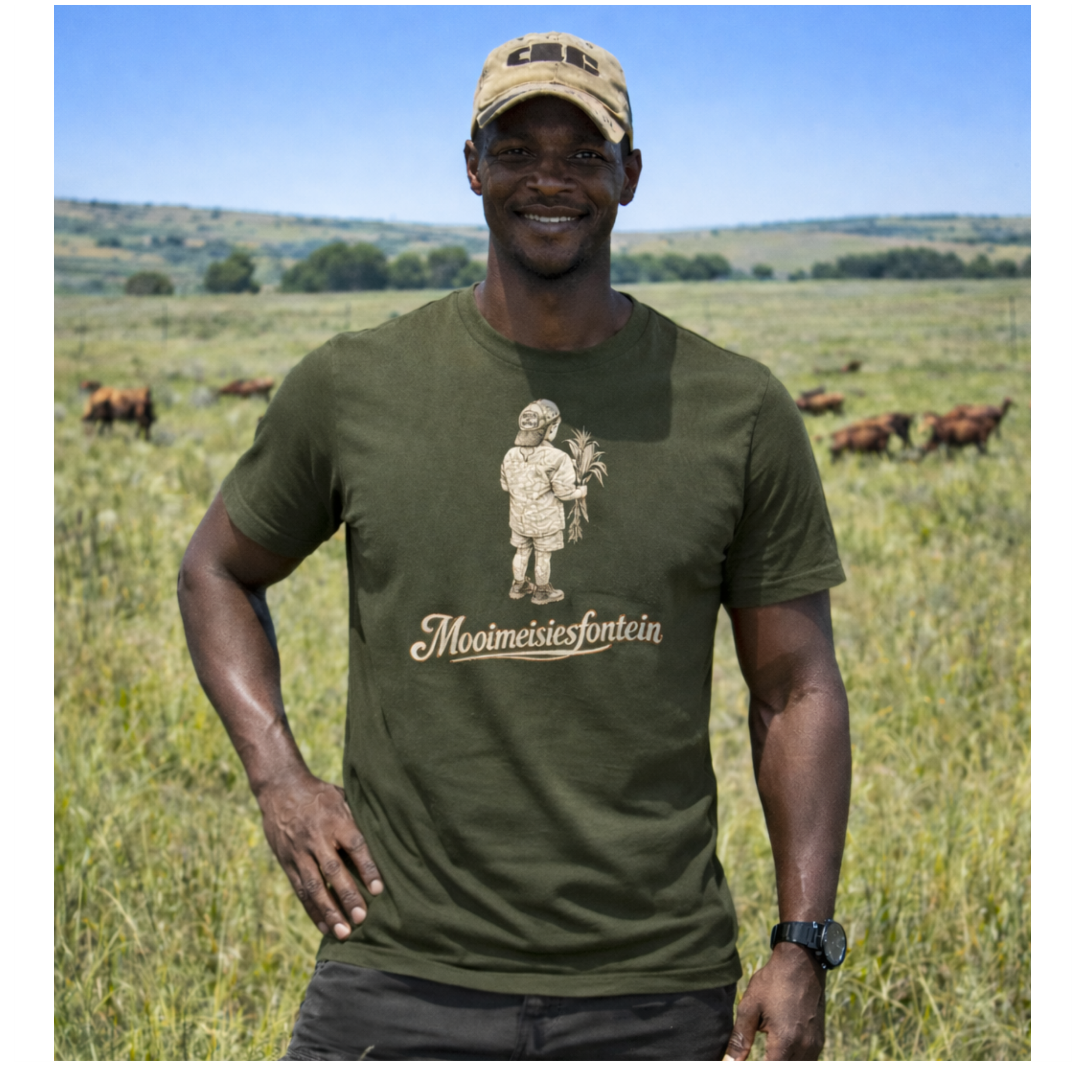 Hoed op Spoed Tee – Olive