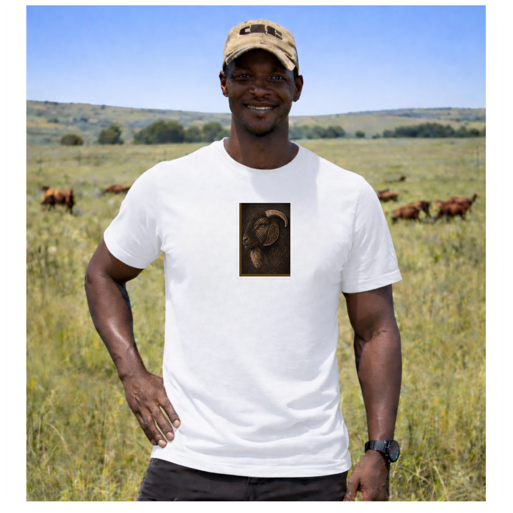 Frans Tribal Tee – White