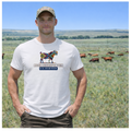 NDLELA – Ndebele Goat Tee – White