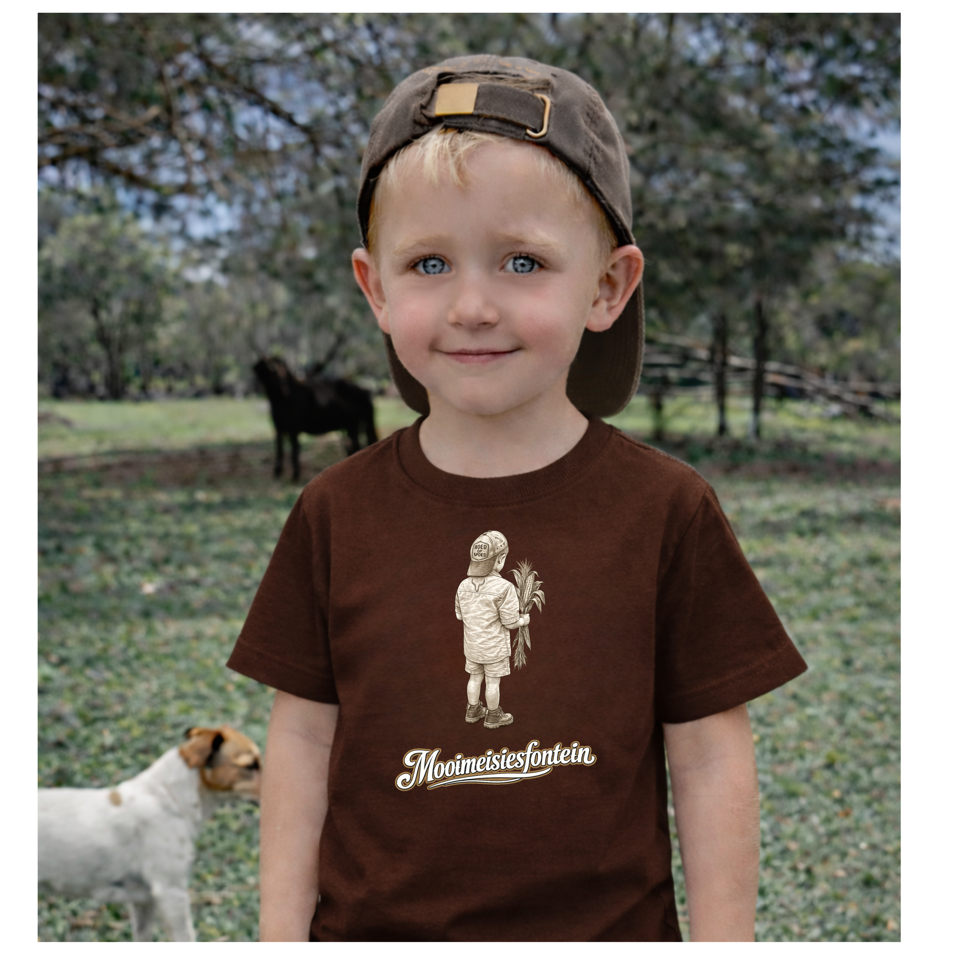 Hoed op Spoed Tee – Chocolate