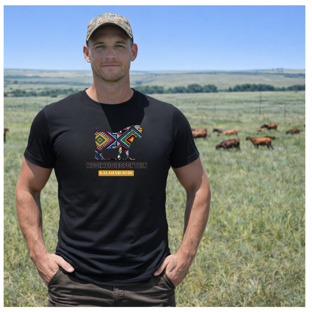 NDLELA – Ndebele Goat Tee – Black