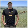 NDLELA – Ndebele Goat Tee – Black
