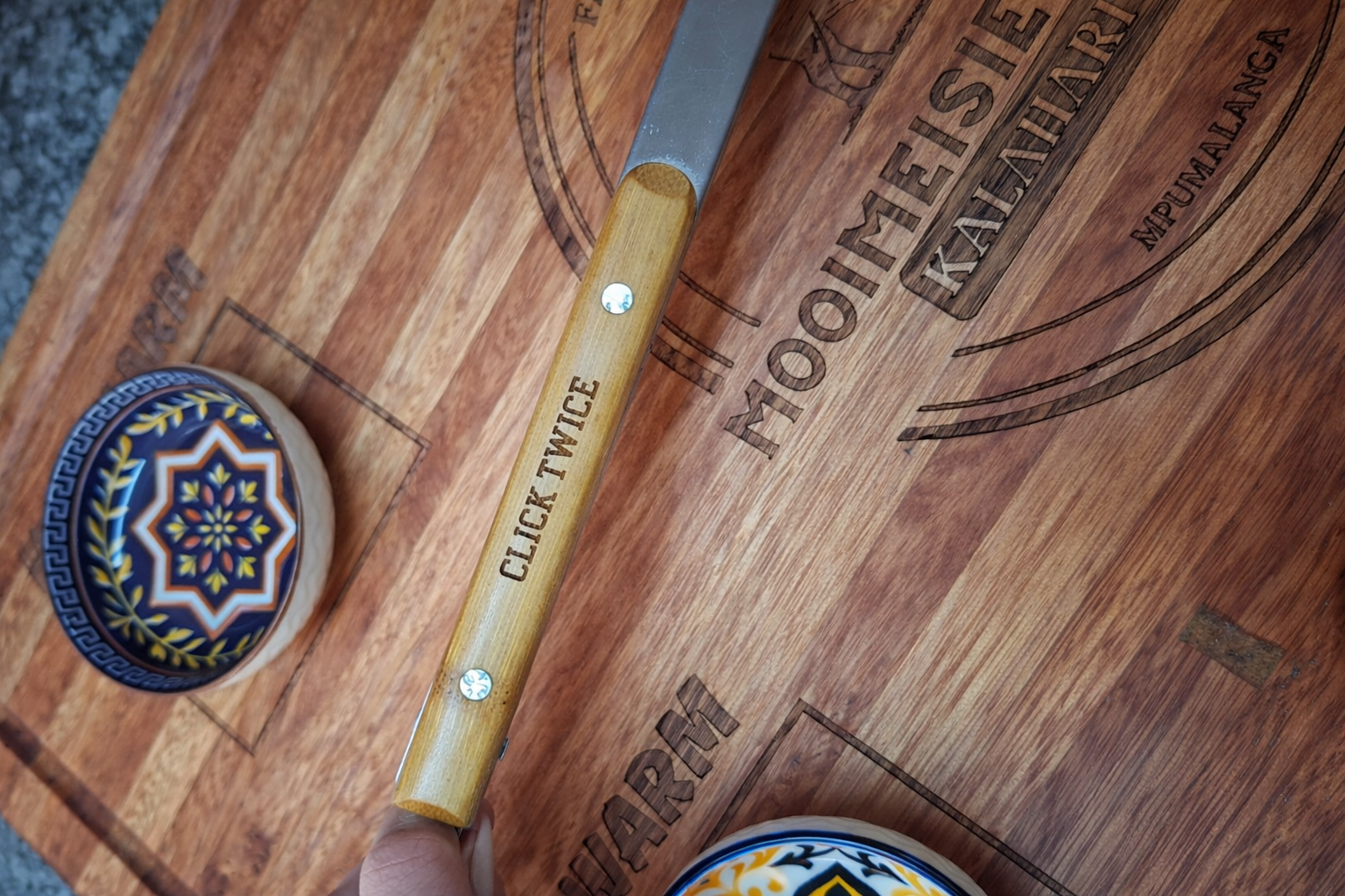 Mooimeisiesfontein Braai Plank Set – Plaas Edition