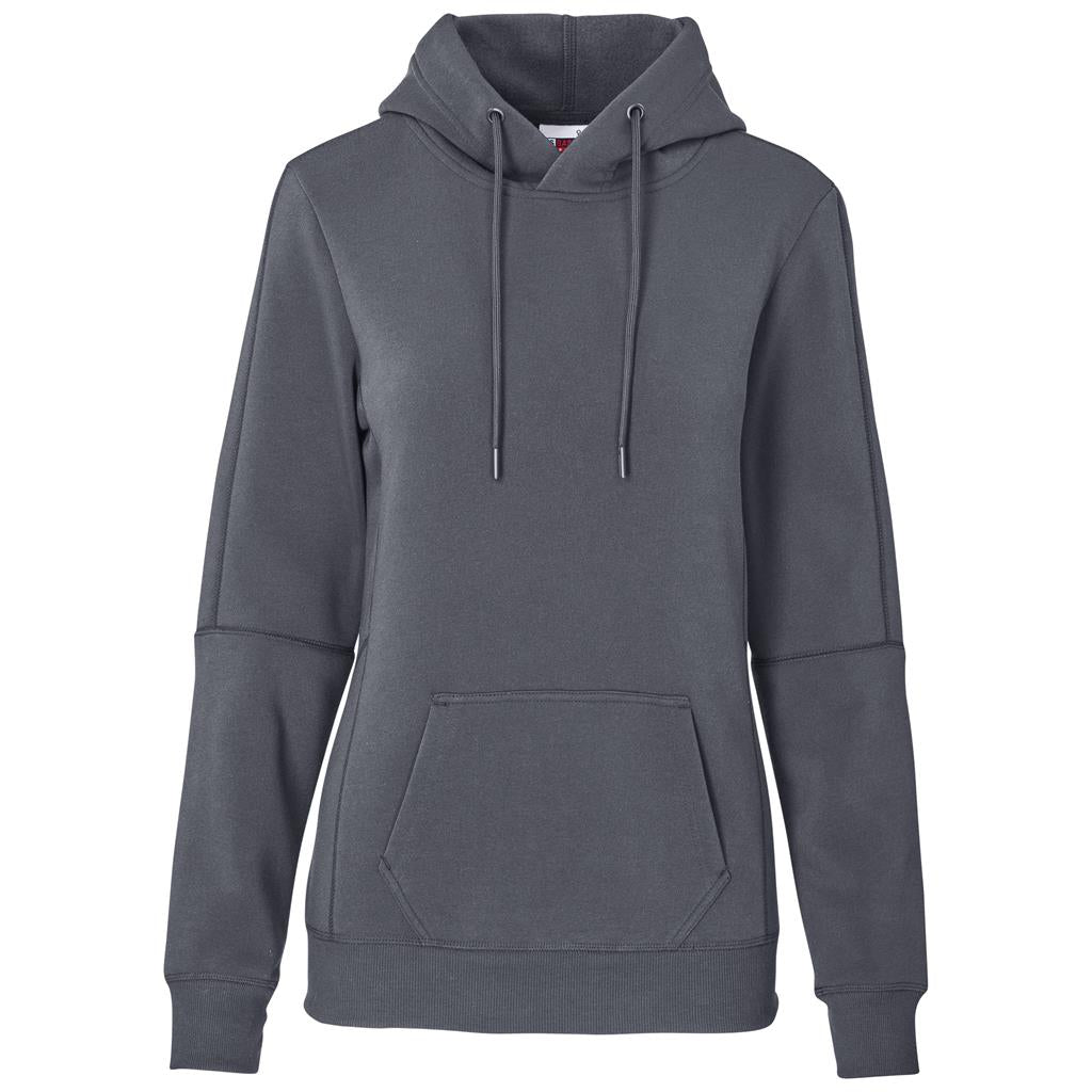 Ladies Vital Hooded Sweater - Grey