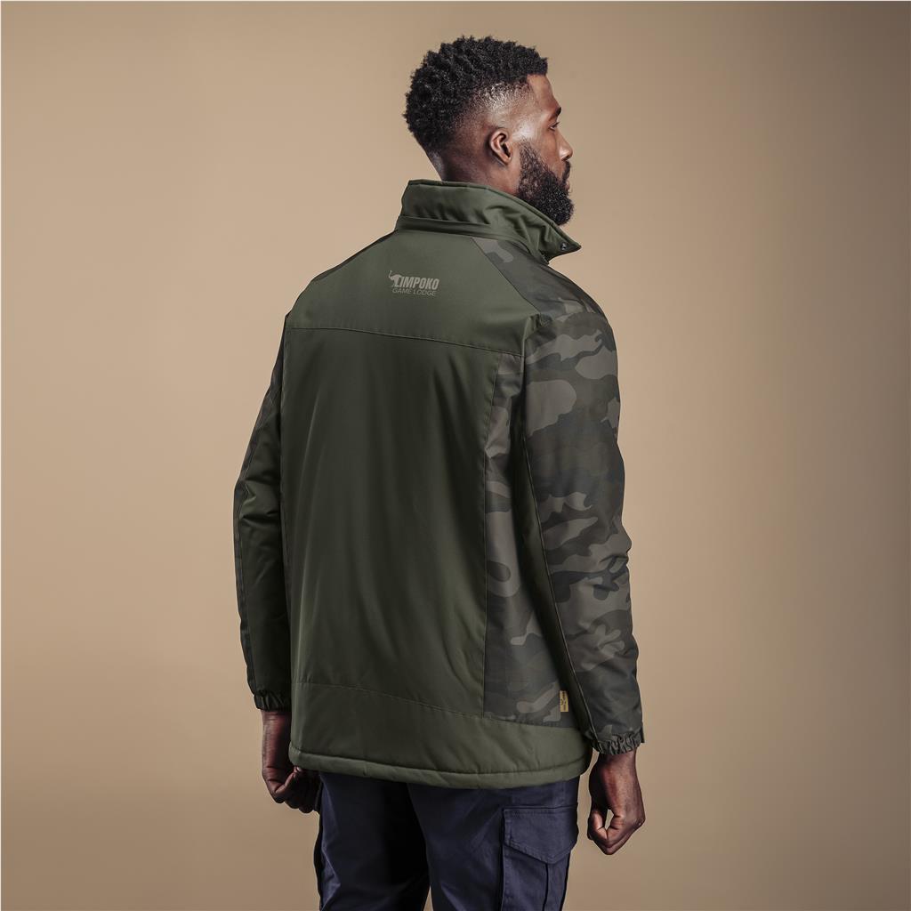 Mens Lebombo Jacket Camo - Pocket Detail