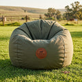 Mooimeisiesfontein Outdoor Lounger Bean Bag — Olive Green